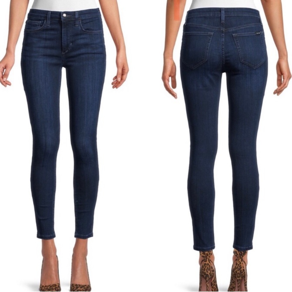 EUC Joe’s High Rise Skinny Ankle Blue Jeans in Tussey